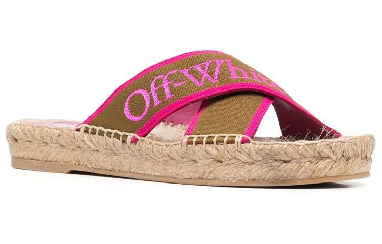 (W) Off-White Slide 'Green Pink' 圖 2