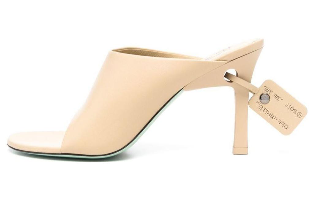 (W) Off-White Slide 'Pink Meteor Logo'