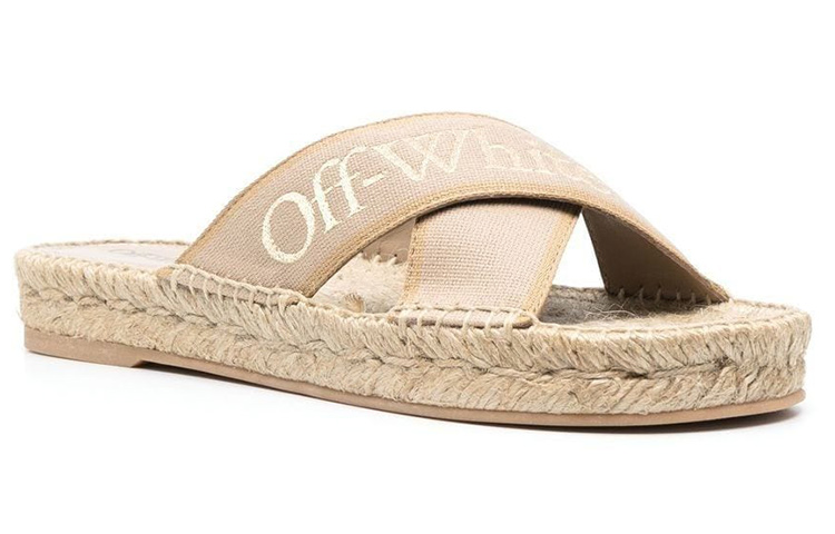 (W) Off-White Slides 'Light Brown' 圖 2