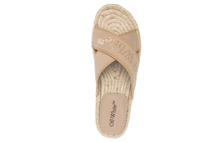 (W) Off-White Slides 'Light Brown' 圖 3
