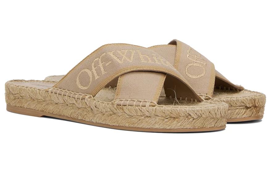 (W) Off-White Slides 'Light Brown' 圖 5