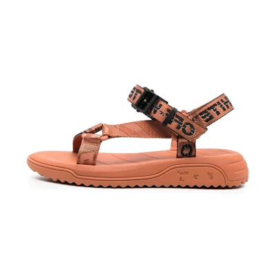 (W) Off-White Slides 'Orange Fabric'
