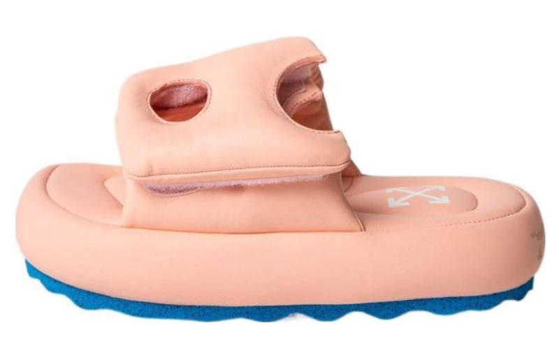 (W) Off-White Slides 'Pink CMFT'