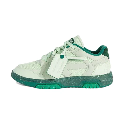 (W) Off-White Slim Out Of Office Low-Top Sneaker 'Green'