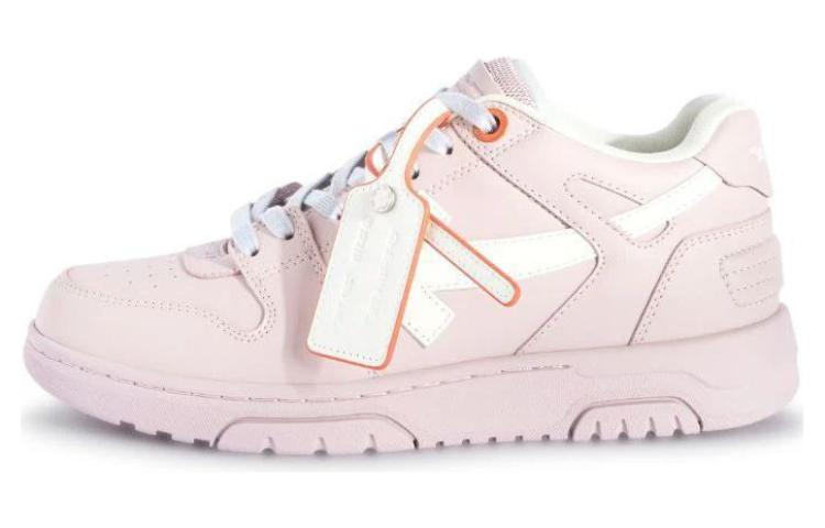 (W) Off-White Out Of Office "OOO" Low Tops Lilac White 'Pink'