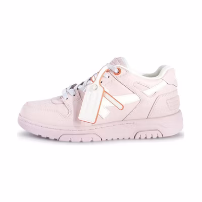 (W) Off-White Out Of Office "OOO" Low Tops Lilac White 'Pink'