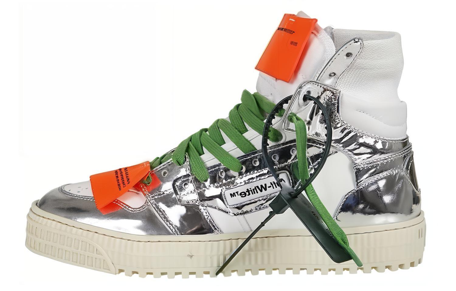 (W) Off-White Sneakers Low 'Silver White'