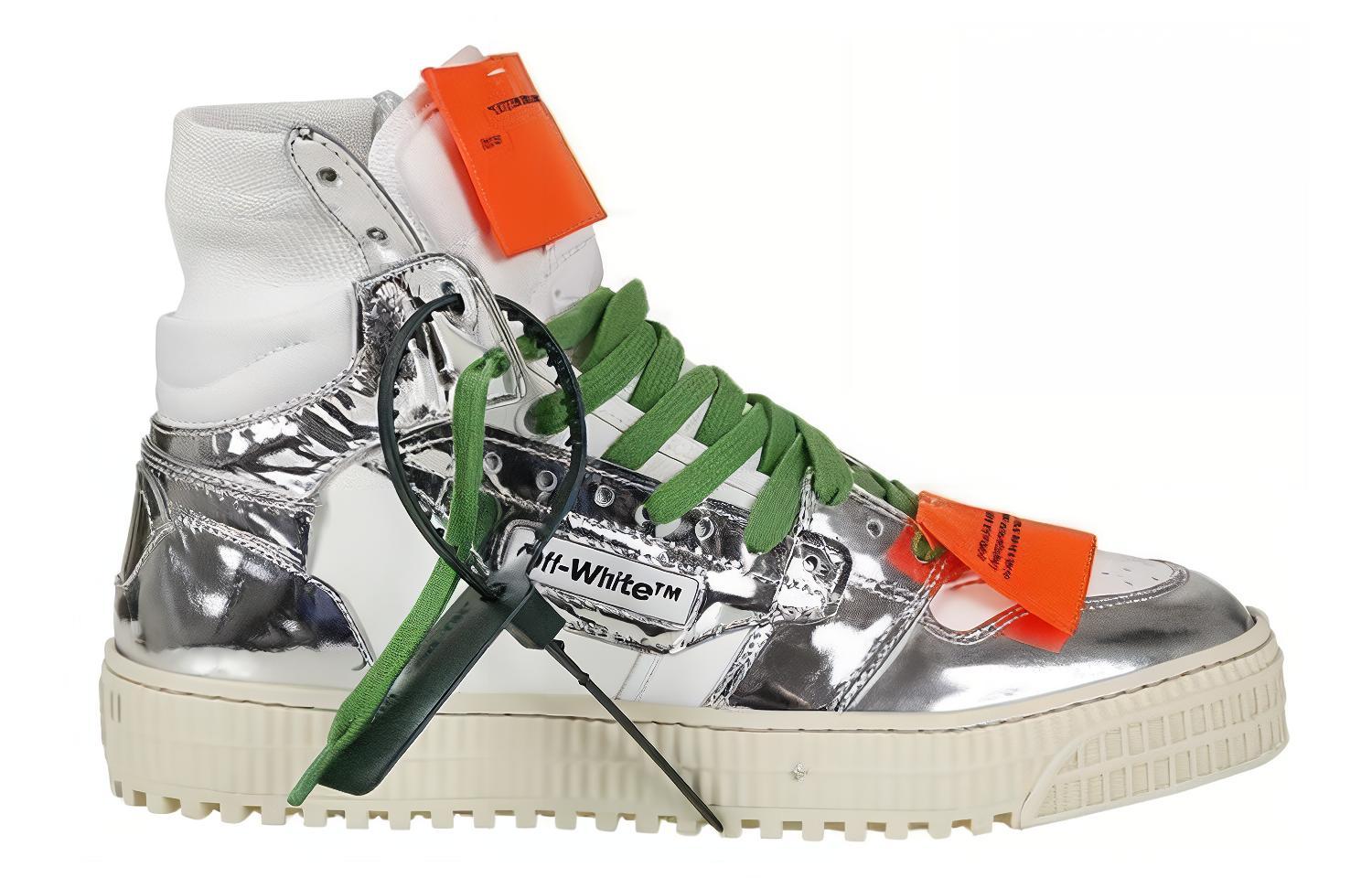 (W) Off-White Sneakers Low 'Silver White' 圖 2