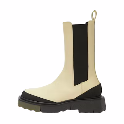 (W) Off-White Sponge Chelsea Boot 'Cream Military'