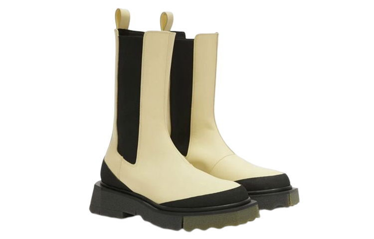 (W) Off-White Sponge Chelsea Boot 'Cream Military' 圖 3