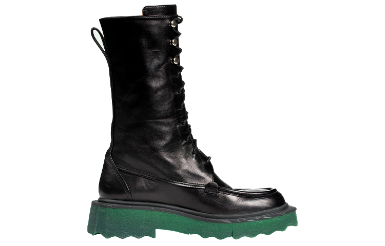 (W) Off-White Sponge Combat Boot 'Black' 圖 2