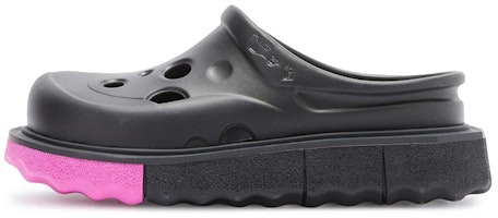 (Women) Off-White Sponge Meteor Clog 'Black Fuchsia' OWIH019S22MAT001-1032 (Women) Off-White Sponge Meteor Clog 'Black Fuchsia' OWIH019S22MAT001-1032
