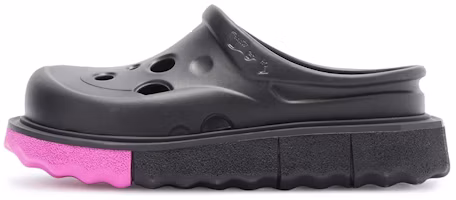 (Women) Off-White Sponge Meteor Clog 'Black Fuchsia' OWIH019S22MAT001-1032 (Women) Off-White Sponge Meteor Clog 'Black Fuchsia' OWIH019S22MAT001-1032