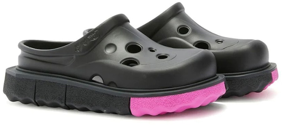 (W) Off-White Sponge Meteor Clog 'Hitam Fuchsia' OWIH019S22MAT001-1032 Order (W) Off-White Sponge Meteor Clog 'Hitam Fuchsia' OWIH019S22MAT001-1032