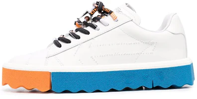 (Women) Off-White Sponge Sneakers 'White Blue' OWIA264F21LEA001-0101 (Women) Off-White Sponge Sneakers 'White Blue' OWIA264F21LEA001-0101