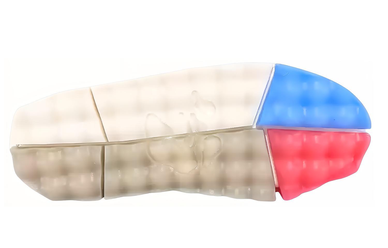 (W) Off-White Sponge Sneakers 'White Blue' 圖 4