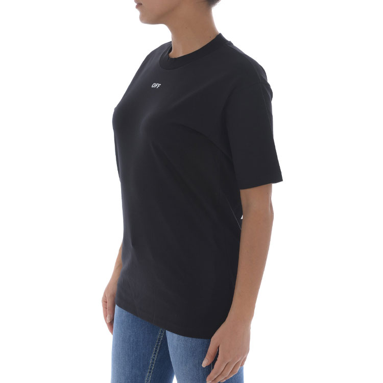 (Women) OFF-WHITE SS19 Floral Arrows Print Oversized T-Shirt Black () OWAA029R187700091088 圖 6
