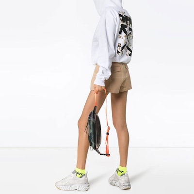 (W) OFF-WHITE SS19 Sweatshirt Wanita Putih dengan Cetak Logo Belakang OWBB016R190030430110 Details for (W) OFF-WHITE SS19 Sweatshirt Wanita Putih dengan Cetak Logo Belakang OWBB016R190030430110