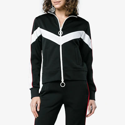 (W) 오프 화이트 SS20 컬러블록 집업 트랙 재킷 OWEA120R187710241001 Lookbook (W) 오프 화이트 SS20 컬러블록 집업 트랙 재킷 OWEA120R187710241001