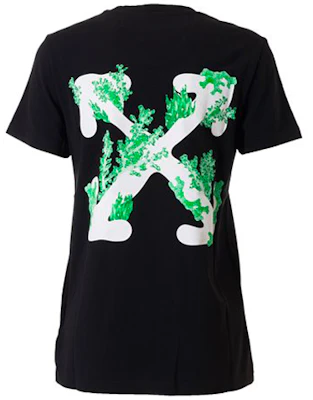 (W) OFF-WHITE SS20 Coral Arrow Logo Baju Hitam OWAA049R20B070391001 Order (W) OFF-WHITE SS20 Coral Arrow Logo Baju Hitam OWAA049R20B070391001