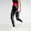 Shop (W) Leggings Negros de Parchwork con Logo OFF-WHITE SS21 para Mujer OWVG020R21KNI0011001