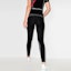 Purchase (W) Leggings Negros de Parchwork con Logo OFF-WHITE SS21 para Mujer OWVG020R21KNI0011001