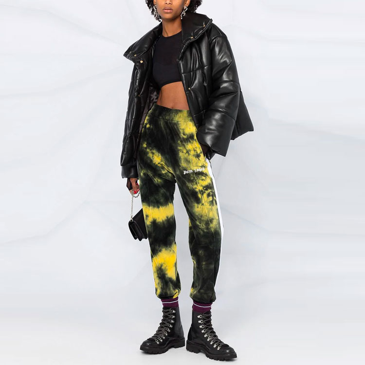 Lookbook (W) OFF-WHITE SS21标志印花透视长袖短款上衣黑色 OWVO021E20JER0011001