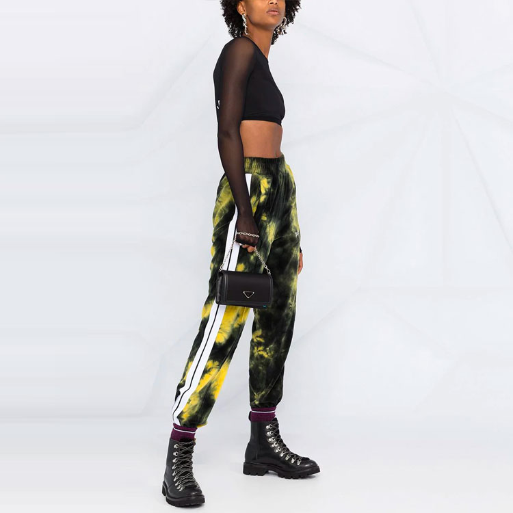 Purchase (W) OFF-WHITE SS21标志印花透视长袖短款上衣黑色 OWVO021E20JER0011001