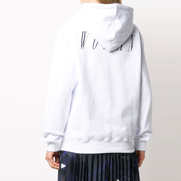 (Women) OFF-WHITE SS22  Arrow Print Hoodie White OWBB032R20F301280130 圖 5