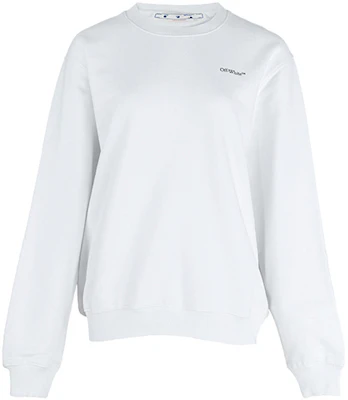 (W) オフホワイト SS22 ホワイト ロゴプリント アローズ 長袖 プルオーバー スウェットシャツ OWBA055S22JER0060184 Lookbook (W) オフホワイト SS22 ホワイト ロゴプリント アローズ 長袖 プルオーバー スウェットシャツ OWBA055S22JER0060184