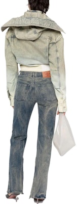 (W) Chaqueta Vaquera Ajustada Desgastada OFF-WHITE SS23 Mujer Verde Claro OWYE042S23DEN0025100 Shop (W) Chaqueta Vaquera Ajustada Desgastada OFF-WHITE SS23 Mujer Verde Claro OWYE042S23DEN0025100