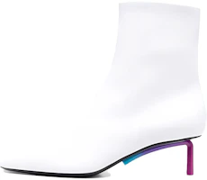 (Women) Off-White Stiletto Ankle Boots 'White' OWID015S22LEA0020137 (Women) Off-White Stiletto Ankle Boots 'White' OWID015S22LEA0020137