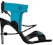 Order (W) Off-White Stiletto Mule 'Biru Hitam' OWIA198R20H160683900
