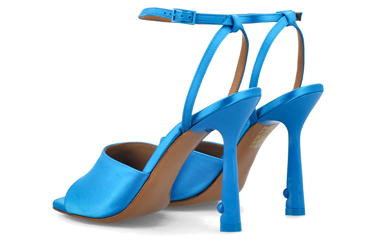 Shop (Women) Off-White Stiletto Sandal 'Blue Buckle' OWIH044S23FAB0024545
