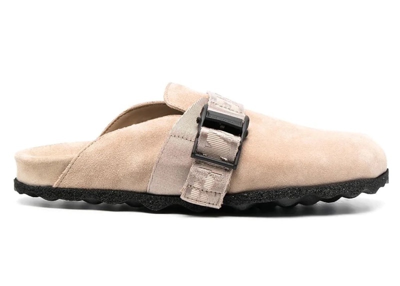 Buy OFF-WHITE 時尚休閒拖鞋 女款 米白