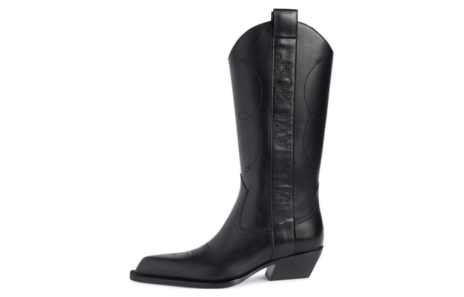 (W) Off-White Texan Boot 'For Walking - Black'