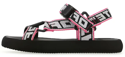 (Women) Off-White Trek Logo Strap Sandal 'Black Pink' OWIH007S21FAB0011001 (Women) Off-White Trek Logo Strap Sandal 'Black Pink' OWIH007S21FAB0011001