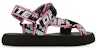 (W) Off-White Trek Logo Sandal 'Hitam Merah Jambu' OWIH007S21FAB0011001
