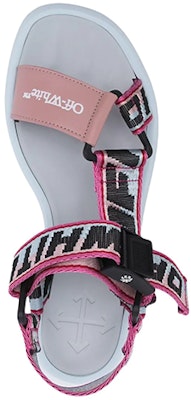 (Women) Off-White Trek Logo Strap Sandal 'Dusky Blue Pink' OWIH007S21FAB001-4230 Shop (Women) Off-White Trek Logo Strap Sandal 'Dusky Blue Pink' OWIH007S21FAB001-4230