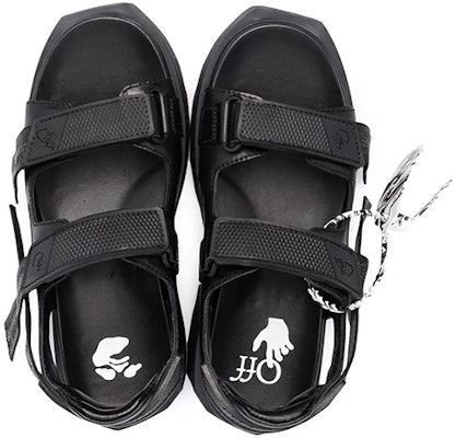 (Women) Off-White Sponge Trek Strap Sandal 'Black Blue' OWIH013F21LEA0011010 Shop (Women) Off-White Sponge Trek Strap Sandal 'Black Blue' OWIH013F21LEA0011010