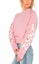 Lookbook (Women) OFF-WHITE Virgil Abloh Pink Floral Bee Crewneck Sweatshirt OWBA026E170030502788