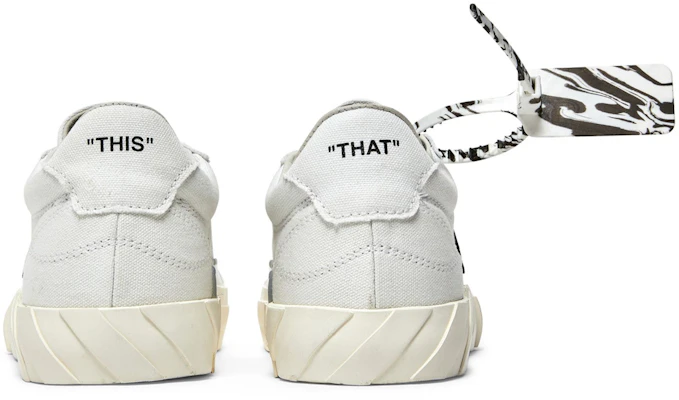 (W) Sneaker Off-White Vulc Eco ''Bianco Nero''. OWIA178F21FAB0020110 Details for (W) Sneaker Off-White Vulc Eco ''Bianco Nero''. OWIA178F21FAB0020110