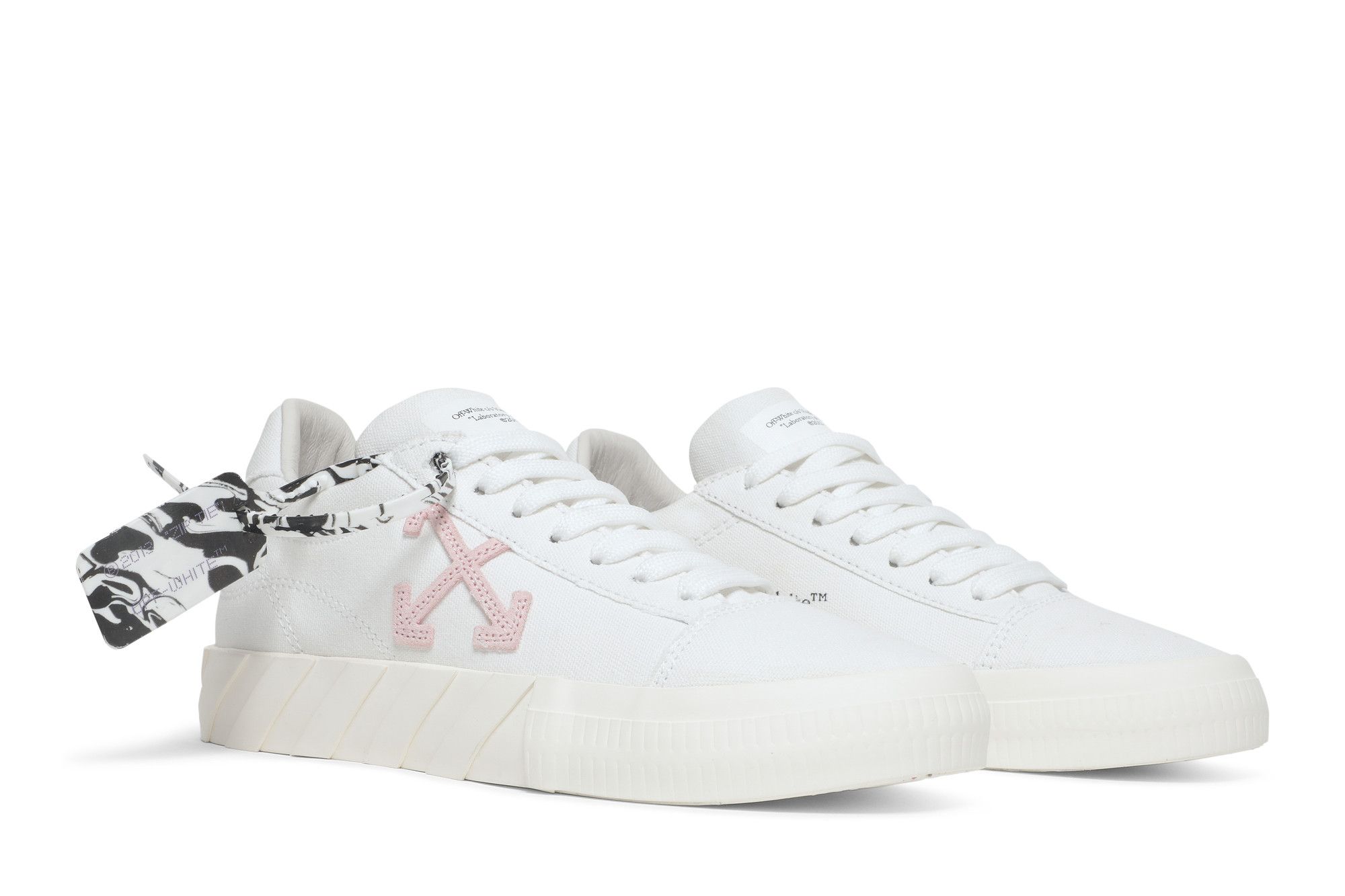 Cheap (W) Off-White Vulc Eco Sneaker 'Putih Merah Jambu' OWIA178F21FAB0020130