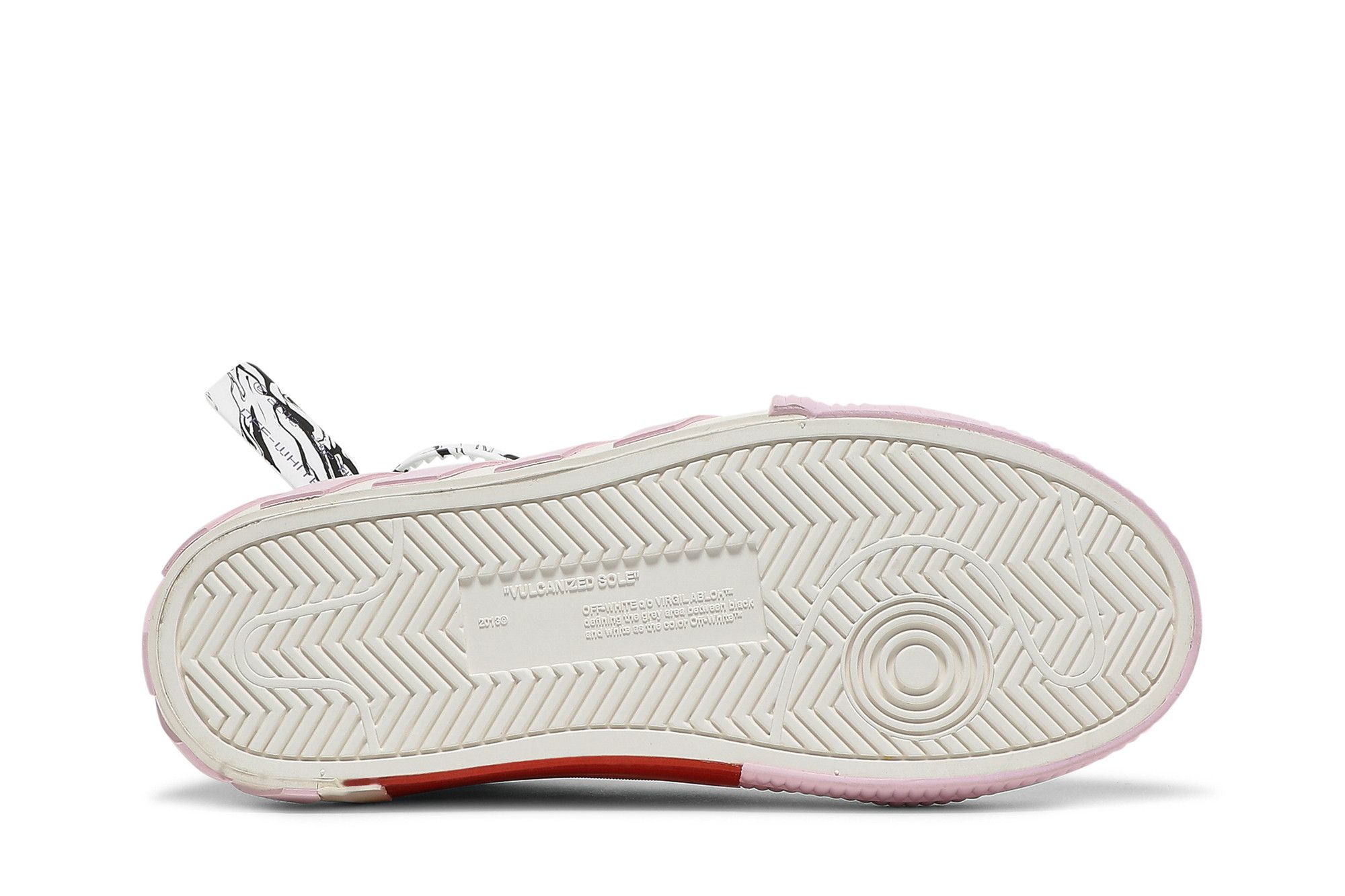 Shop (W) Sneaker Off-White Vulc 2021 ''Bianco Rosa'' OWIA178S21FAB0010130