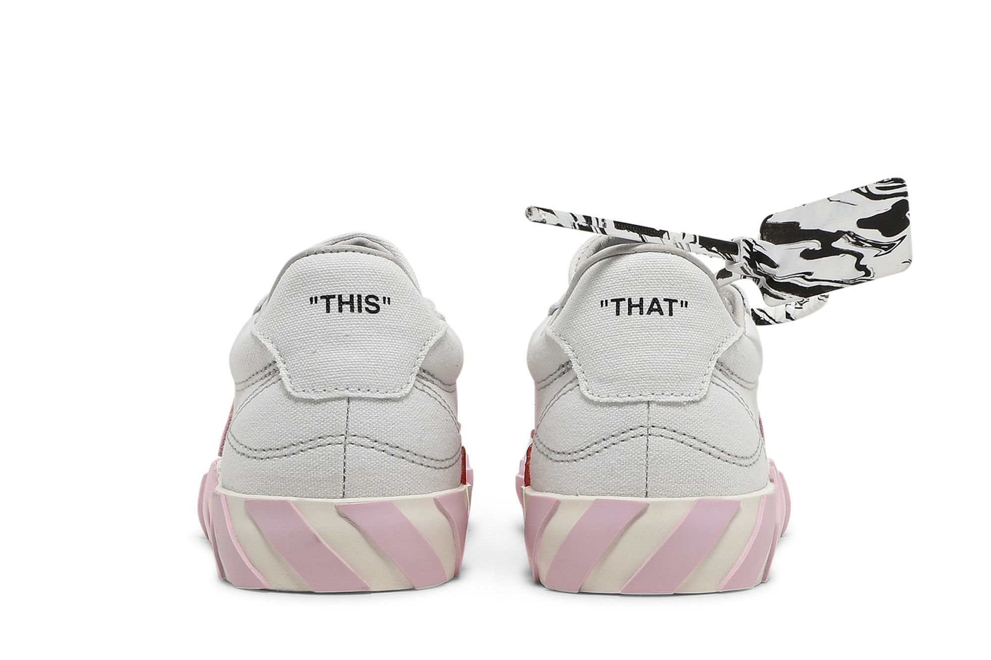 Details for (W) Sneaker Off-White Vulc 2021 ''Bianco Rosa'' OWIA178S21FAB0010130