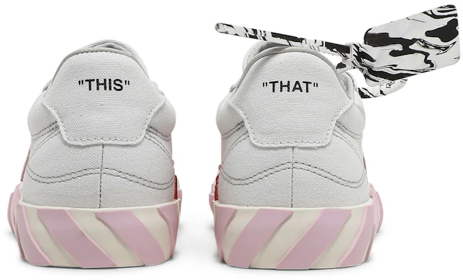 (W) Sneaker Off-White Vulc 2021 ''Bianco Rosa'' OWIA178S21FAB0010130 Details for (W) Sneaker Off-White Vulc 2021 ''Bianco Rosa'' OWIA178S21FAB0010130