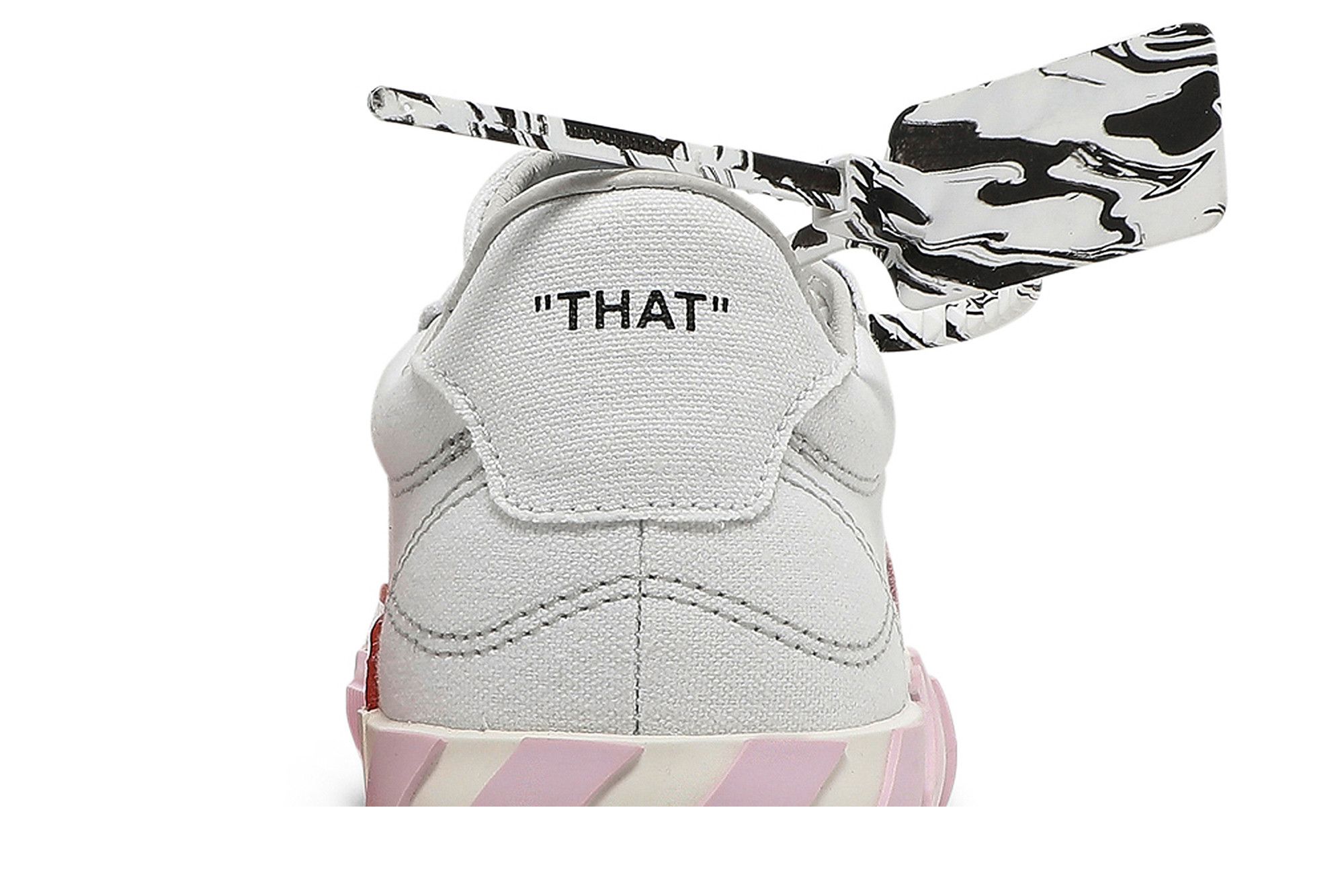Sizing (W) Sneaker Off-White Vulc 2021 ''Bianco Rosa'' OWIA178S21FAB0010130