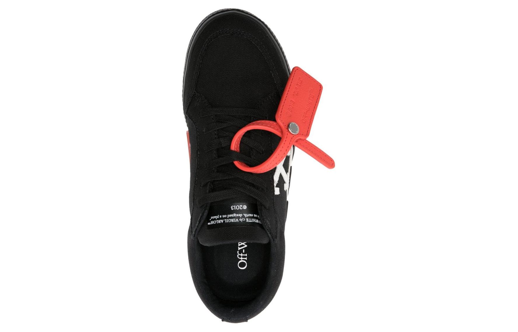 (W) Off-White Vulc Sneaker 2023 'Black White' 圖 5