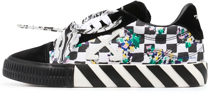 (Women) Off-White Vulc Sneaker 'Black White Check Digi Camo' OWIA178S21FAB0018410 Buy (Women) Off-White Vulc Sneaker 'Black White Check Digi Camo' OWIA178S21FAB0018410