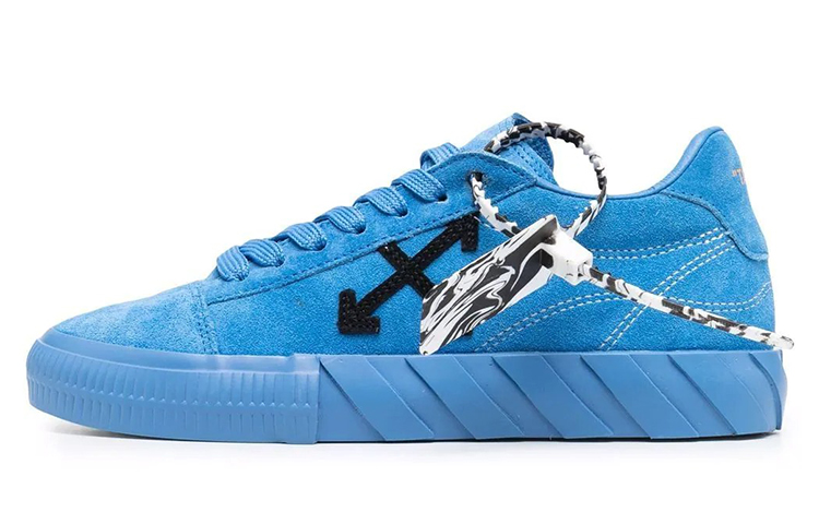 (W) Off-White Vulc Sneaker 'Blue'